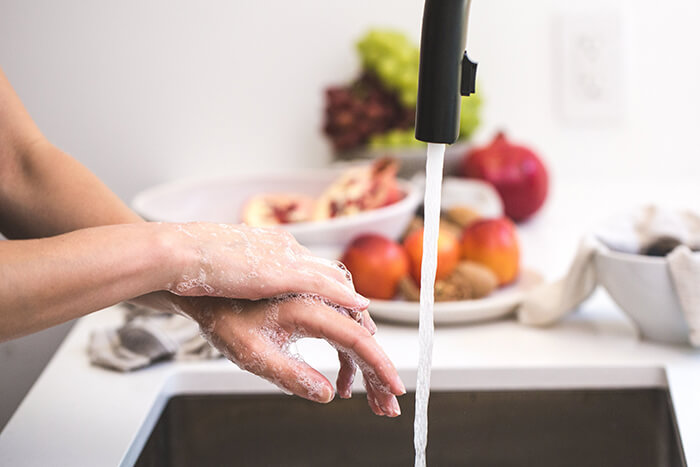 low water pressure hand wash plumbing maintenance